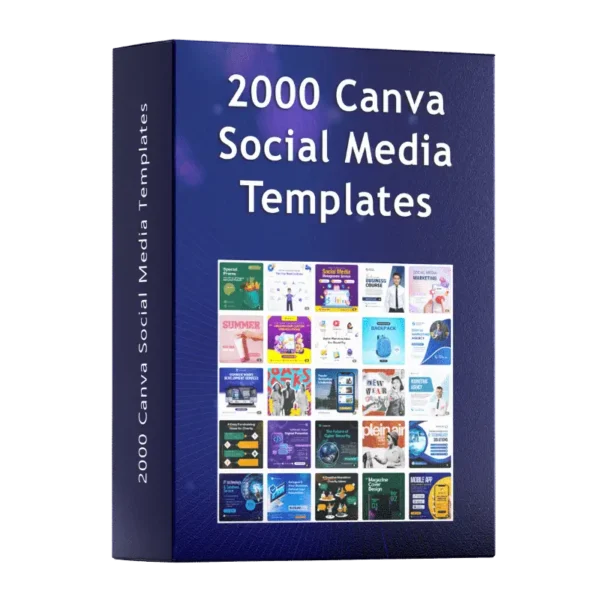 Canva Mega Bundle – 2000 Editable Social Posts